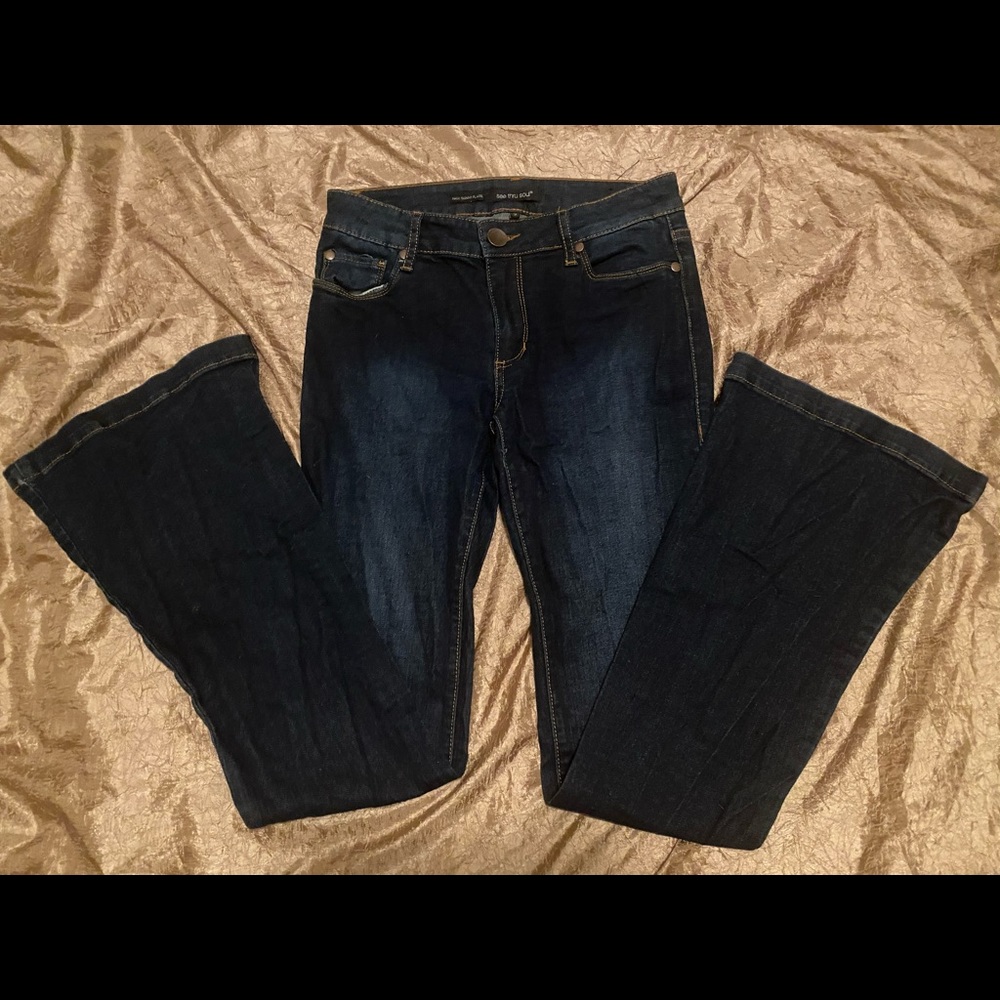 Nikki Skinny Flare Jeans by See Thru Soul, Size 3